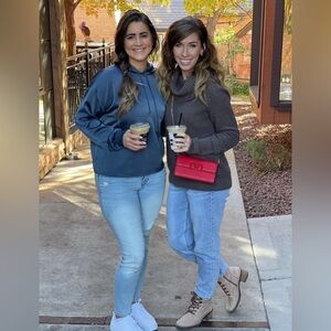 Market & Spruce Chocolate Cowl Neck Sweater